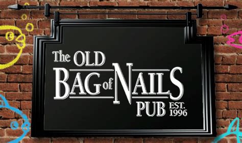 old bag of nails.